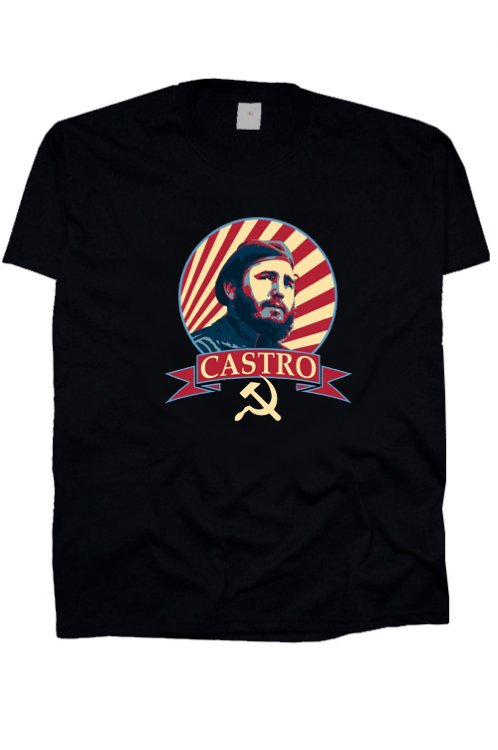 Fidel Castro triko - Kliknutm na obrzek zavete