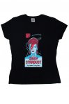 David Bowie tričko dámské