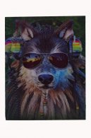 Rasta Dog 3D obraz