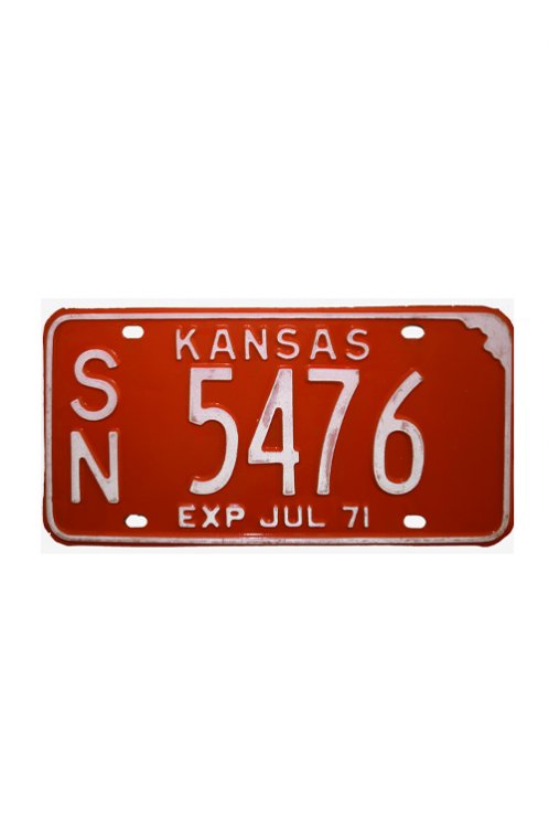 Kansas Americk SPZ - Kliknutm na obrzek zavete