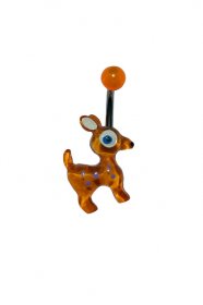 Piercing do pupku Bambi
