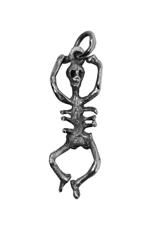 Skeleton stbrn pvsek - Kliknutm na obrzek zavete