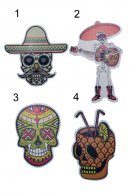 Mexican Skull nlepky