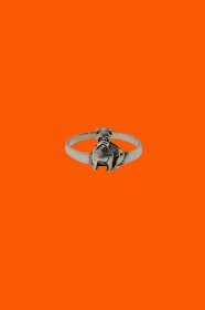 Bulldog prsten