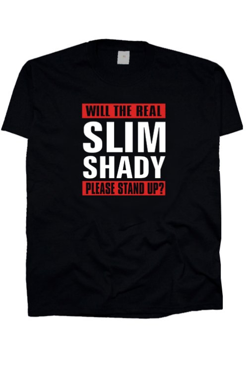 Eminem Slim Shady pnsk triko - Kliknutm na obrzek zavete