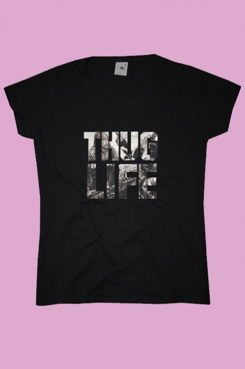 2 Pac Thug Life triko dmsk - Kliknutm na obrzek zavete