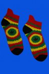 Rasta Marijuana ponožky