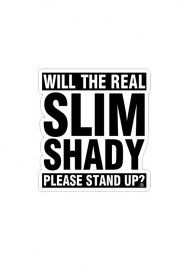 Eminem Slim Shady nlepka