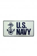 U.S. Navy plechov cedule