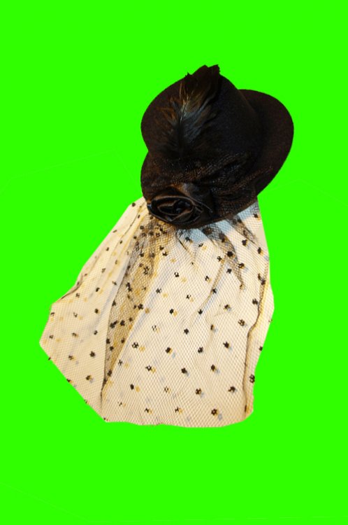 klobouek ozdobn spona Burlesque - Kliknutm na obrzek zavete