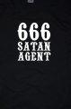 Satan Agent 666 Black triko