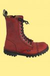 Steel Boty 10D Crazy Red bez oceli