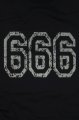 Satan 666 Black triko