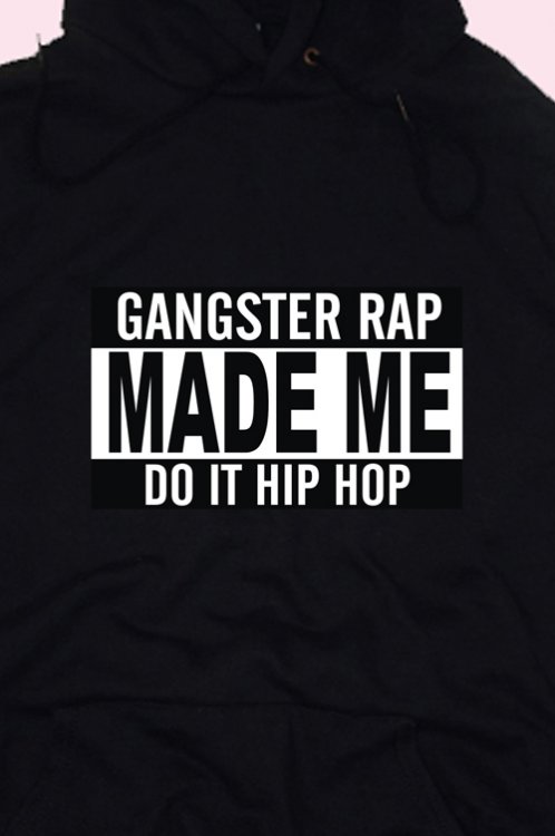 Gangster Rap mikina pnsk - Kliknutm na obrzek zavete