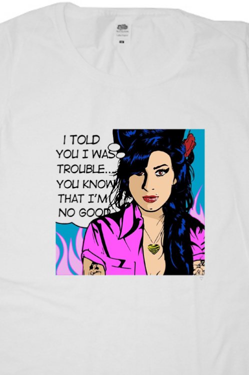 Amy Winehouse triko dmsk - Kliknutm na obrzek zavete