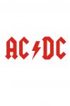 AC DC nálepka