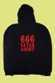 666 Satan Agent mikina pnsk