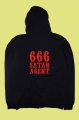 666 Satan Agent mikina pnsk