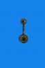 piercing do pupku Cannabis