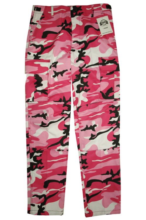 BDU Pink Camo Kalhoty - Kliknutm na obrzek zavete