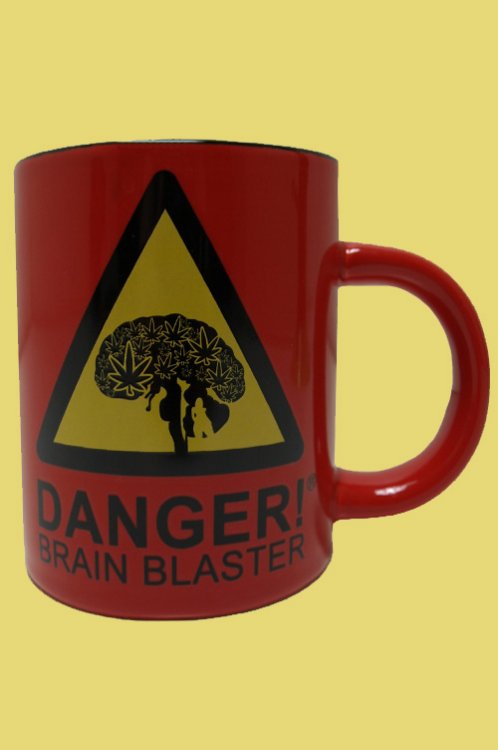 Danger Brain Blaster hrnek - Kliknutm na obrzek zavete
