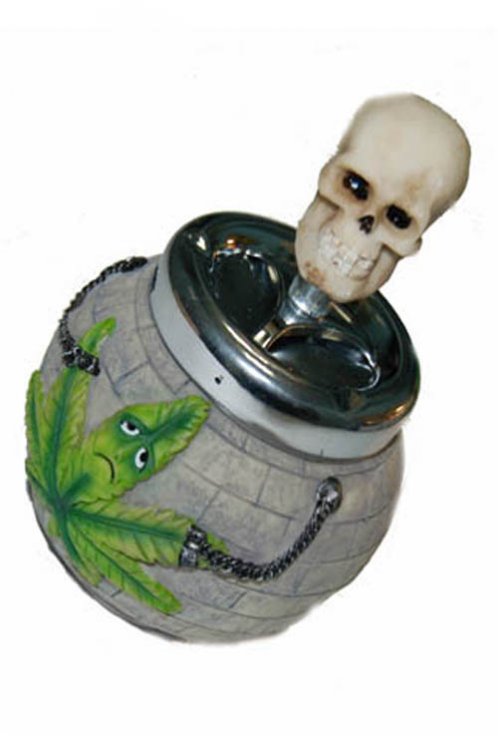 popelnk Skull - Kliknutm na obrzek zavete