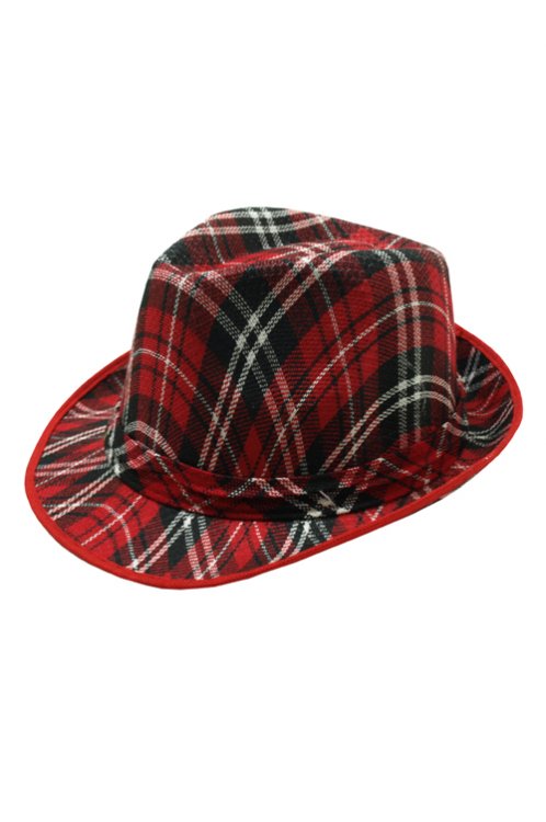 Klobouk Punk Tartan - Kliknutm na obrzek zavete