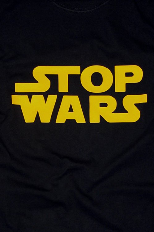 triko Stop Wars - Kliknutm na obrzek zavete