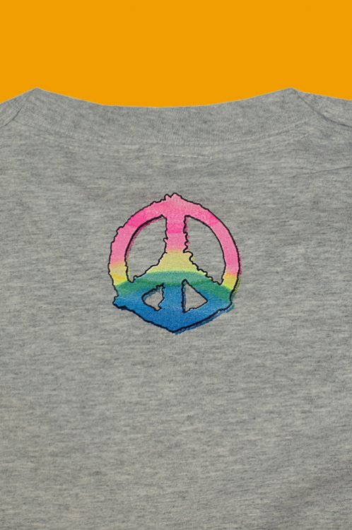 triko Peace Rainbow - Kliknutm na obrzek zavete