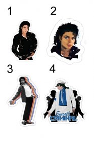 Michael Jackson King Of Pop nlepky