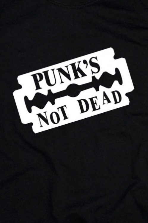 Punks Not Dead Razor Blade triko - Kliknutm na obrzek zavete
