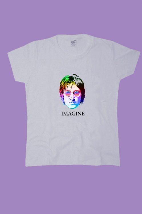 John Lennon Imagine triko dmsk - Kliknutm na obrzek zavete