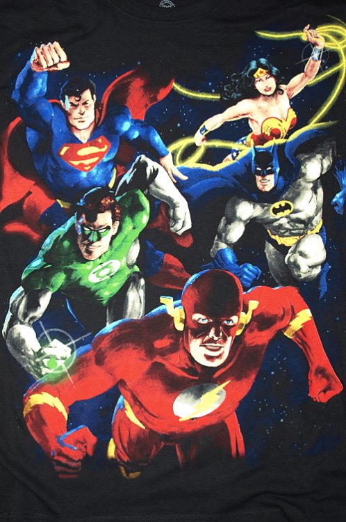 DC Comics Heroes triko - Kliknutm na obrzek zavete