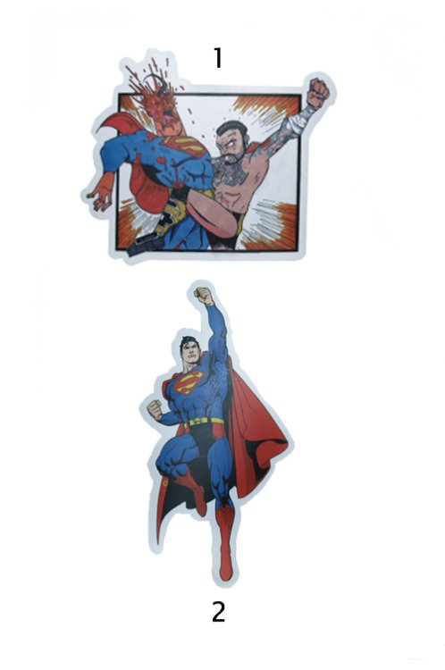 Superman nlepky - Kliknutm na obrzek zavete