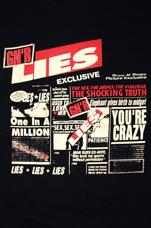 Guns n Roses triko - Kliknutm na obrzek zavete