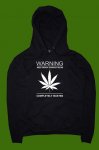 Marihuana Warning pnsk mikina