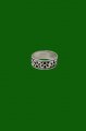 Ornament st��brn� prsten