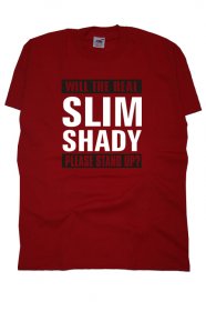 Eminem Slim Shady Red triko pnsk