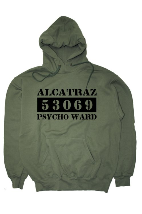 Alcatraz Psycho Ward mikina - Kliknutm na obrzek zavete