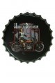 Harley Davidson plechov dekorace