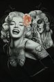 Marylin Monroe Mexican Skull triko