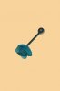 piercing do jazyka Rose Blue