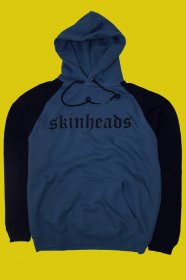 Skinhead Double mikina s kapuc