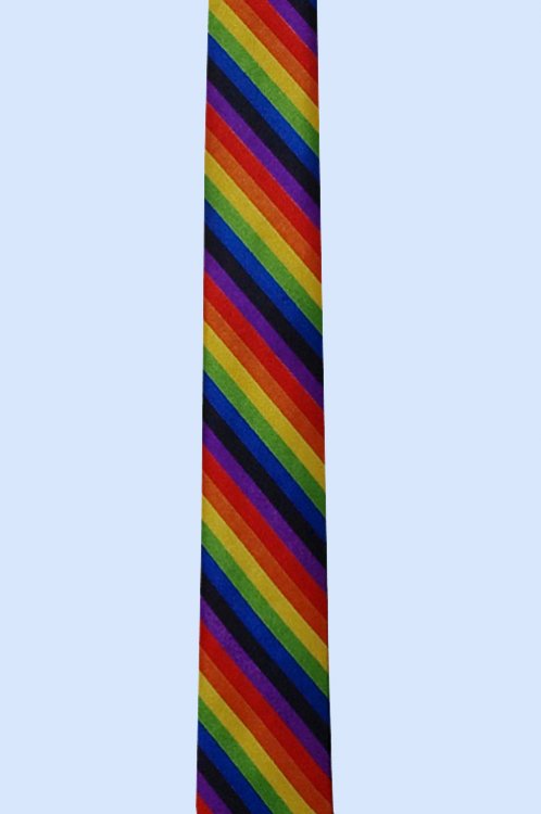kravata Rainbow - Kliknutm na obrzek zavete