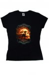 Flame Skull triko dmsk