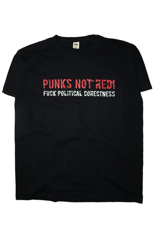 Punks Not Red triko - Kliknutm na obrzek zavete