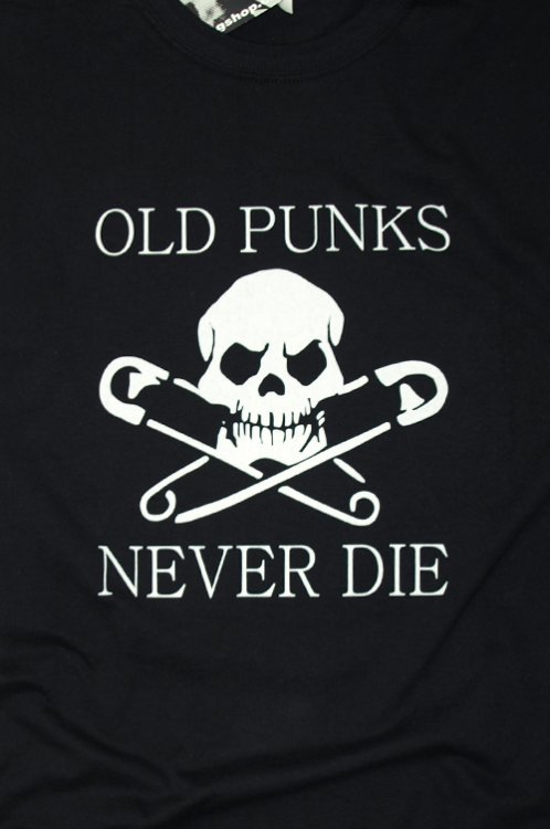 Old Punks Never Die triko pnsk - Kliknutm na obrzek zavete
