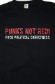 Punks Not Red triko