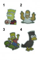 Simpsons nlepky