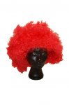 Red Afro paruka